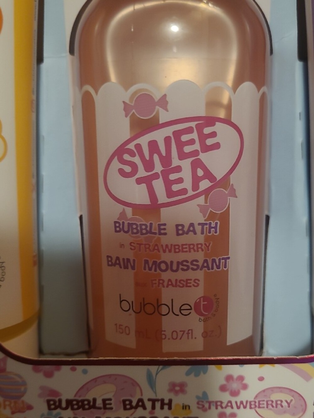 bubble t Swee Tea Pink Kids Bath Gift Set - Picture 4 of 5